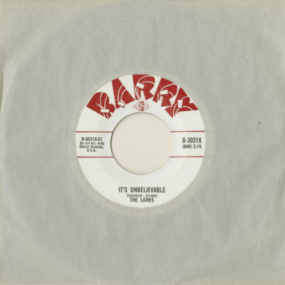 It's Unbelievable / I Can't Believe It (1961)