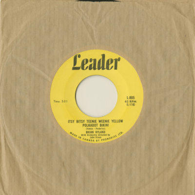 Itsy Bitsy Teenie Weenie Yellow Polkadot Bikini / Don't Dilly Dally Sally