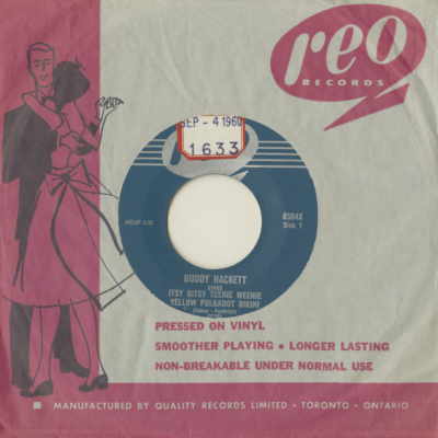 Itsy Bitsy Tweenie Weenie Yellow Polka Dot Bikini / Too Many Heads (1960)