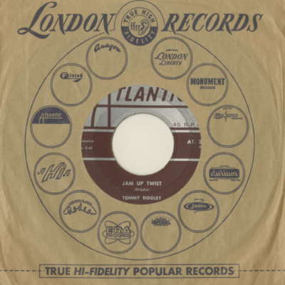 Jam Up Twist / Wish I Had Never (1962)