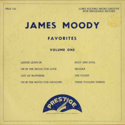 James Moody Favorites, No 1