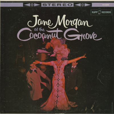 Jane Morgan At The Coconut Grove