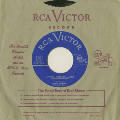 January February March / Any Time At All (1951)