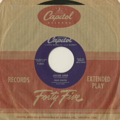 Jealous Lover / You Forgot All The Words (1956)