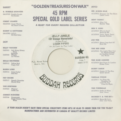 Jelly Jungle / Shoeshine Boy