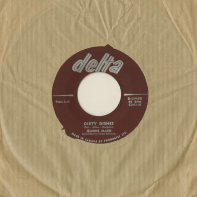 Jimmy / Dirty Dishes (1958)