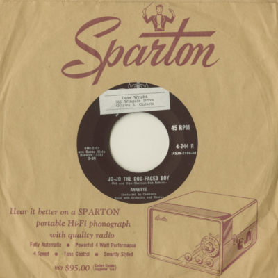 Jo Jo The Dog Faced Boy / Lonely Guitar (1959)