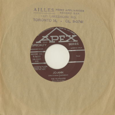 Jo-Ann / You Can't Stop Me From Dreaming