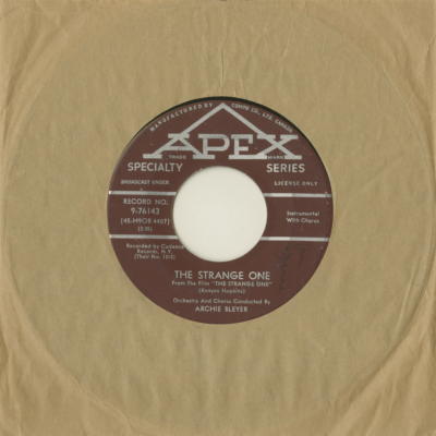 Jocko's Theme / The Strange One