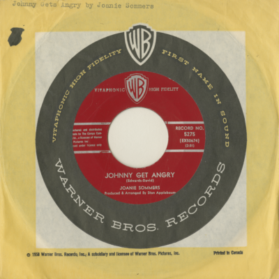 Johnny Get Angry / Theme From A Summer Place