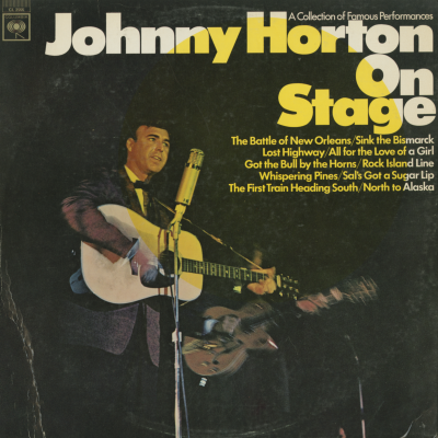 Johnny Horton On Stage