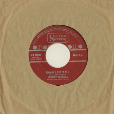 Johnny Lose It All / For Old Time Sake (1966)