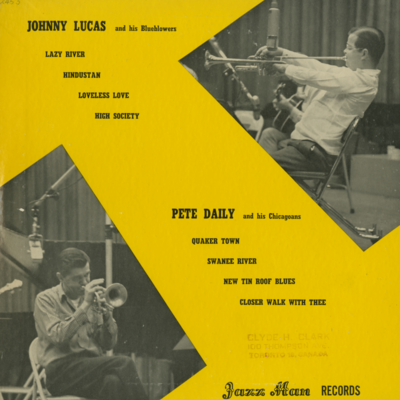 Johnny Lucas And His Jazz Blowers Pate Daily And His Chicagoans