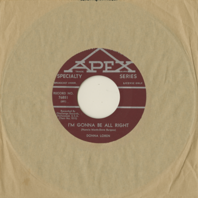 Johnnys Got Something / I'm Gonna Be Alright