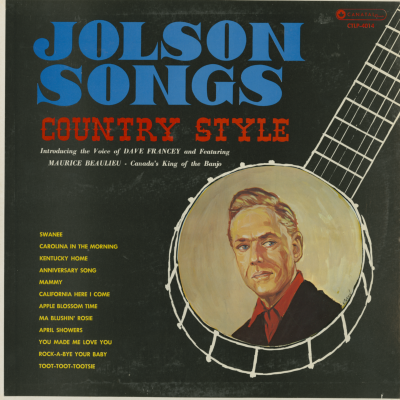 Jolson Sings Country Style