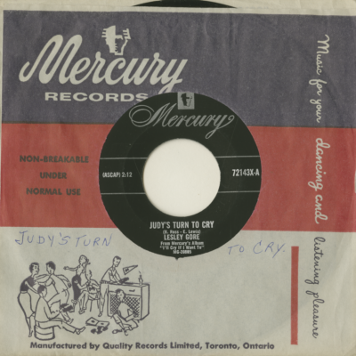 Judy's Turn To Cry / Just Let Me Cry