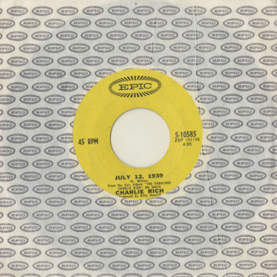 July 12 1939 / I'm Flying To Nashville Tonight