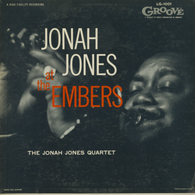 Jonah Jones At The Embers