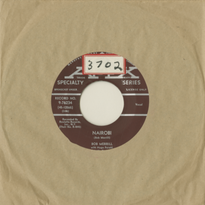 Jump When I Say Frog / Nairobi (1958)