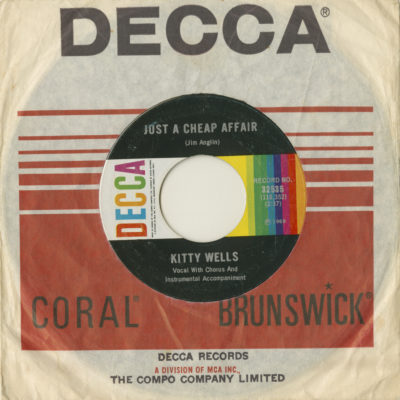 Just A Cheap Affair / Don't Call Me Your Darling