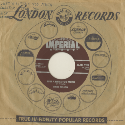 Just A Little Too Much / Sweeter Than You