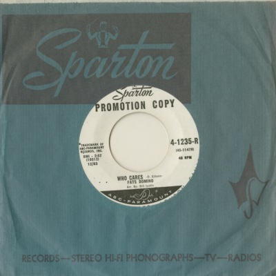 Just A Lonely Man / Who Cares (1963)