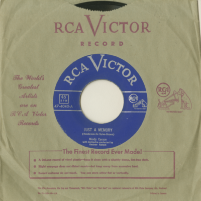 Just A Memory / Thank Your Father (1951)