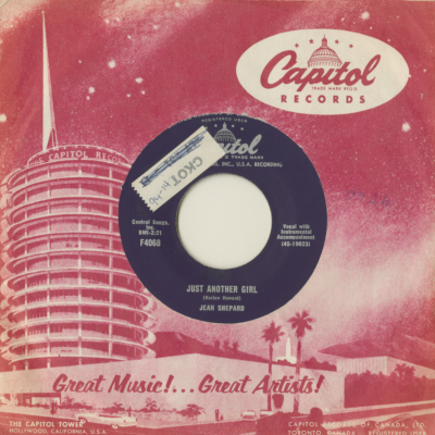 Just Another Girl / I Want To Go Where No One Knows Me (1958)