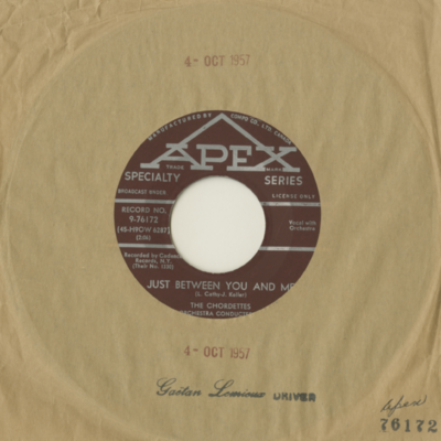 Just Between You And Me / Soft Sands