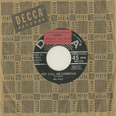 Just Call Me Lonesome / Blue Guitar