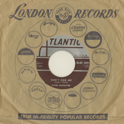 Just Give Me A Ring / Don't Dog Me (1960)