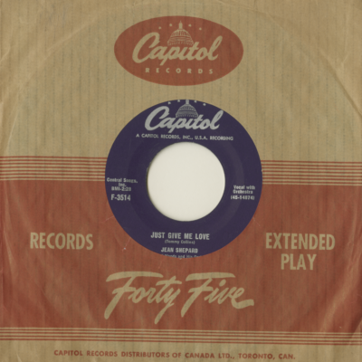 Just Give Me Love / Thank You Just The Same (1956)