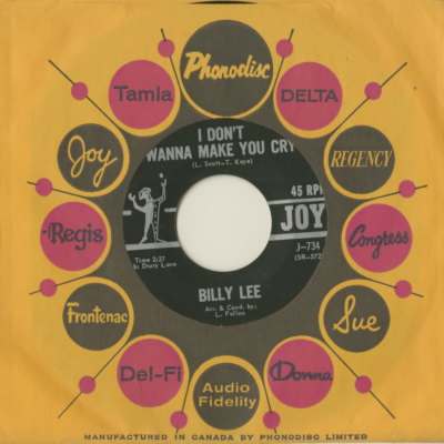 Just In The Nick Of Time / I Don't Want To Make You Cry (1964)