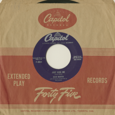 Just Kiss Me / I Know I Can't Forget (1956)