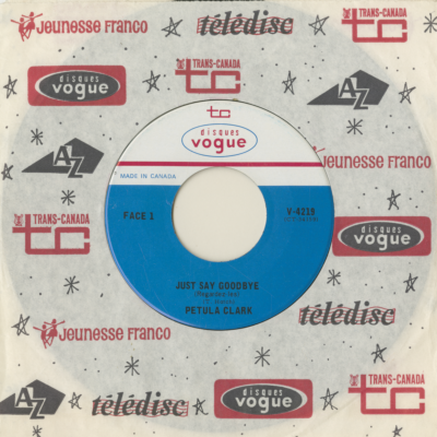 Just Say Goodbye / A Sign Of The Times