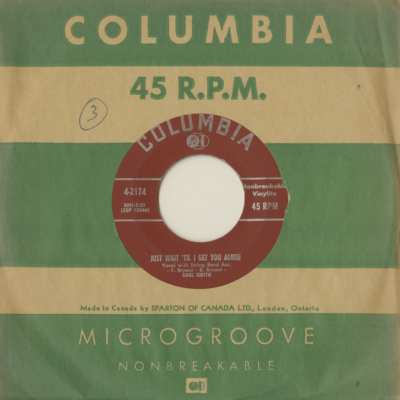 Just Wait 'Til I Get You Alone / Orchids Mean Goodbye