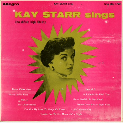 Kay Starr Sings