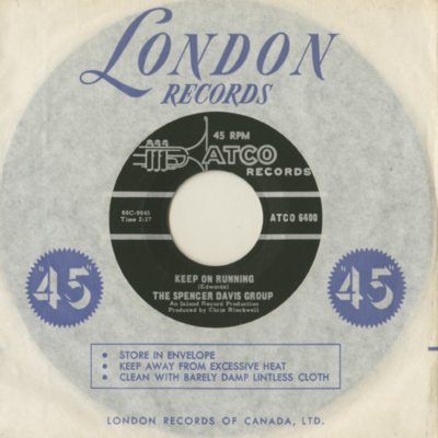 Keep On Running / High Time Baby