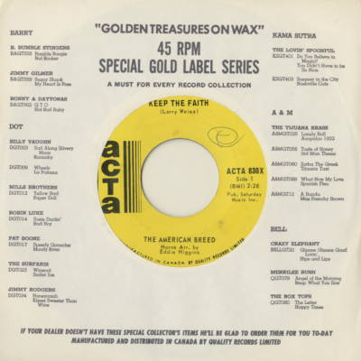 Keep The Faith / Prtivate Zoo