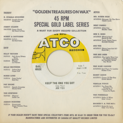 Keep The One You Got / Go Home And Do It