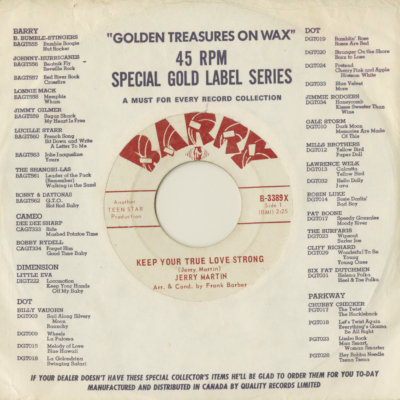 Keep Your True Love Strong / It Only Hurts When I Laugh (1966)