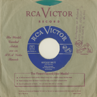 Kentucky Waltz / A Million Miles From Your Heart (1951)