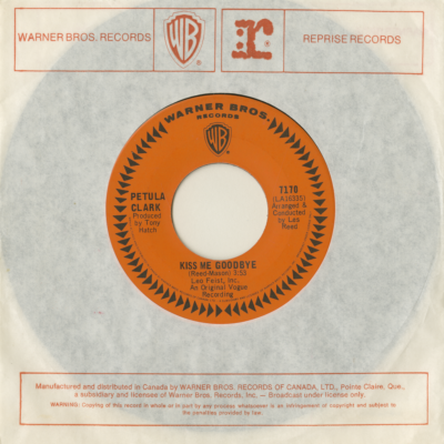 Kiss Me Goodbye / I've Got Love Going For Me