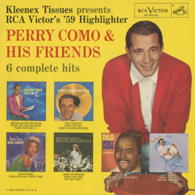 Kleenex Tissues Presents RCA Victor's '59 Highlighter Perry Como And His Friends