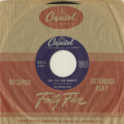 Lady Play Your Mandolin / About A Quarter To Nine (1956)