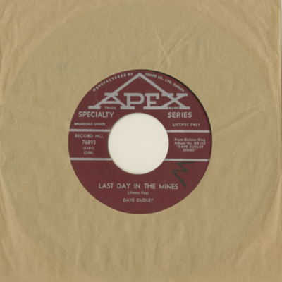 Last Day In The Mines / Taxi Cab Driver