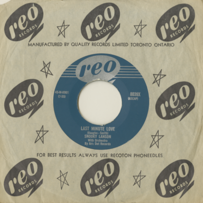 Last Minute Love / Why Don't You Write (1955)