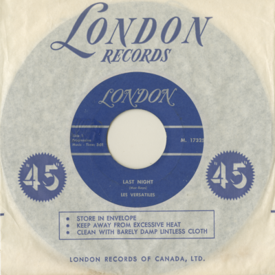 Last Night / Oh Lonesome Me (1964)