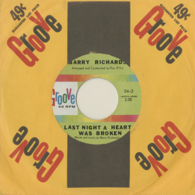Last Night A Heart Was Broken / What Are You Some Kind Of Nut (1961)