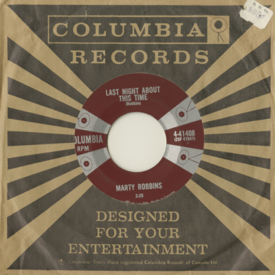 Last Night About This Time / Cap And Gown